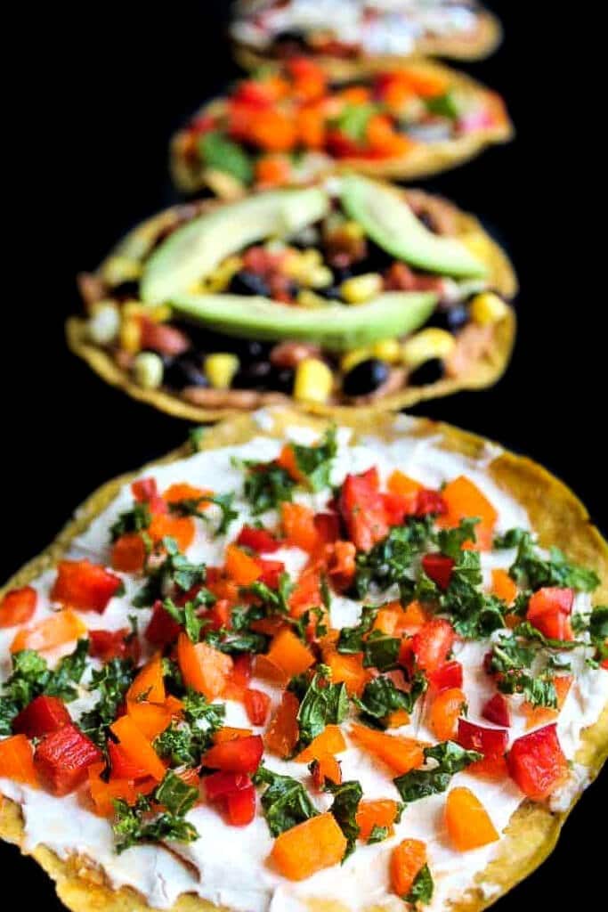 Vegan Tostadas - 5 Ways to Make Them Great! - The Hidden Veggies