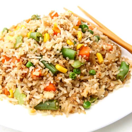 Tofu Fried Rice - The Hidden Veggies