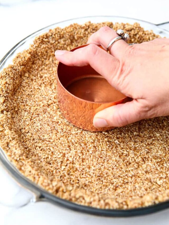 Easy Gluten Free Graham Cracker Crust The Hidden Veggies