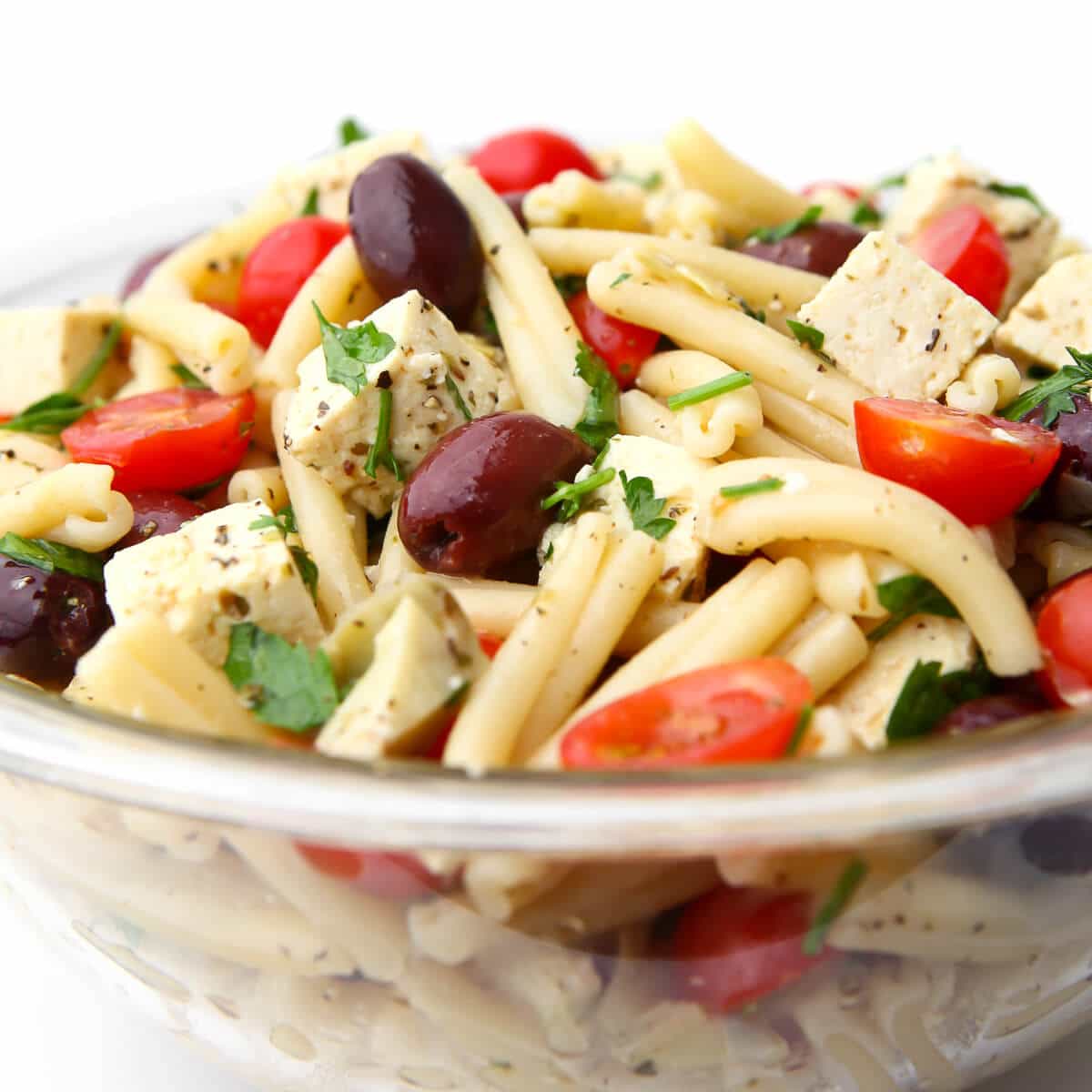 Vegan Greek Pasta Salad The Hidden Veggies
