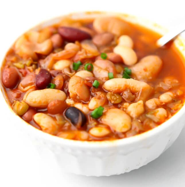 Vegetarian 15 Bean Soup The Hidden Veggies