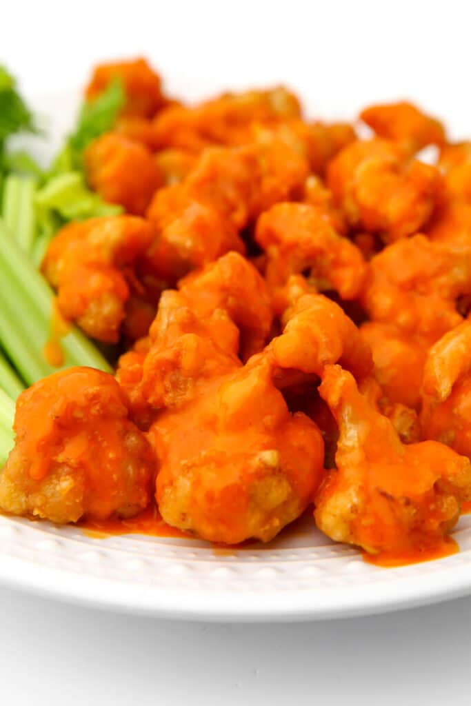 Fried Buffalo Cauliflower The Hidden Veggies