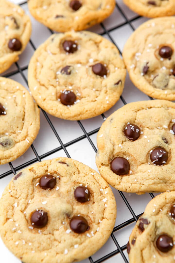 Vegan Chocolate Chip Cookies - The Hidden Veggies