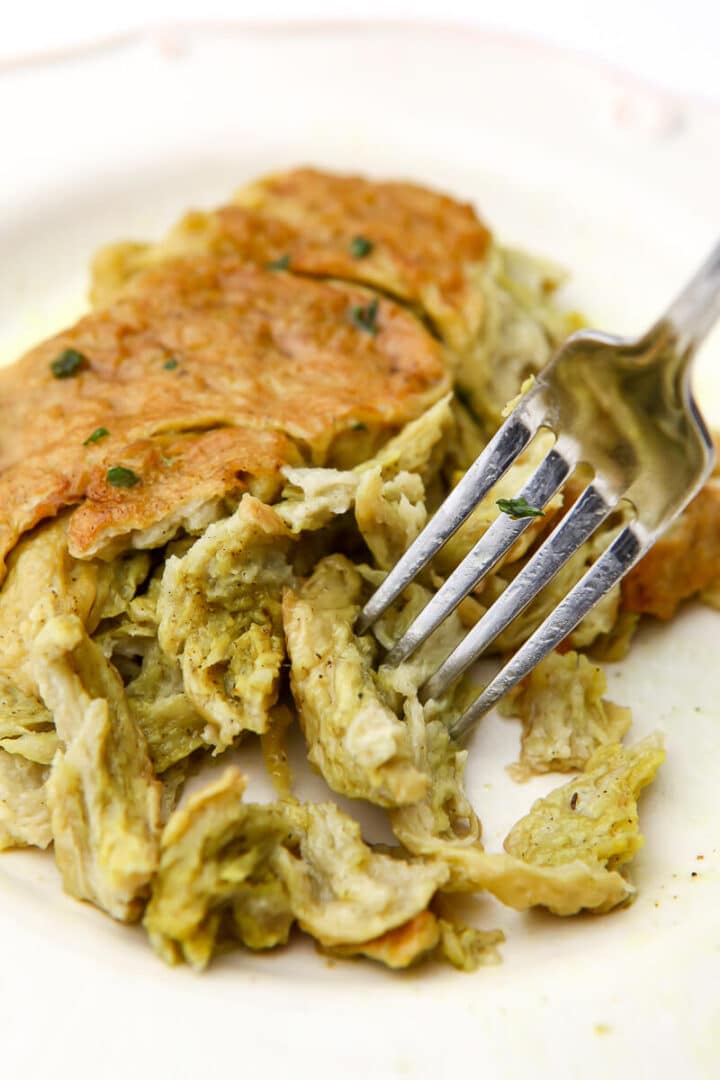 Flour and Water Chicken (Seitan Washed Flour Method) The Hidden Veggies