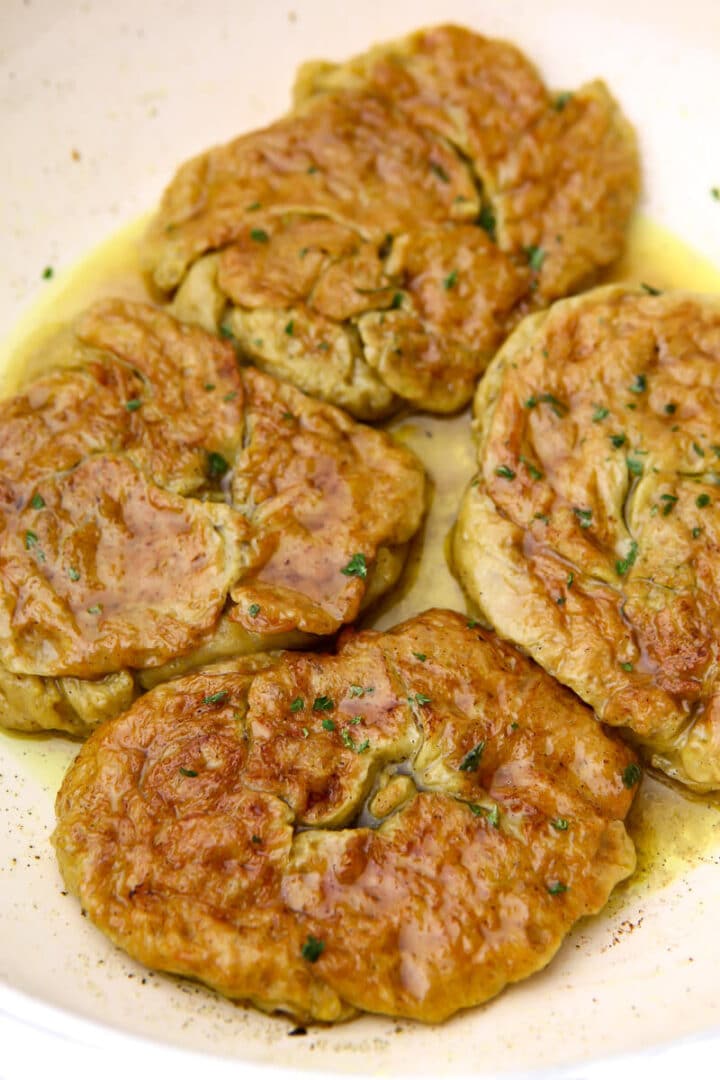Flour and Water Chicken (Seitan Washed Flour Method) The Hidden Veggies