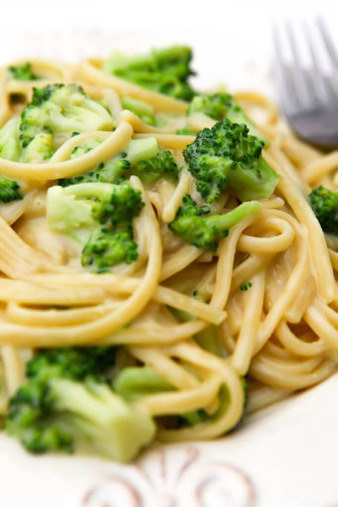 Vegan Broccoli Alfredo - The Hidden Veggies