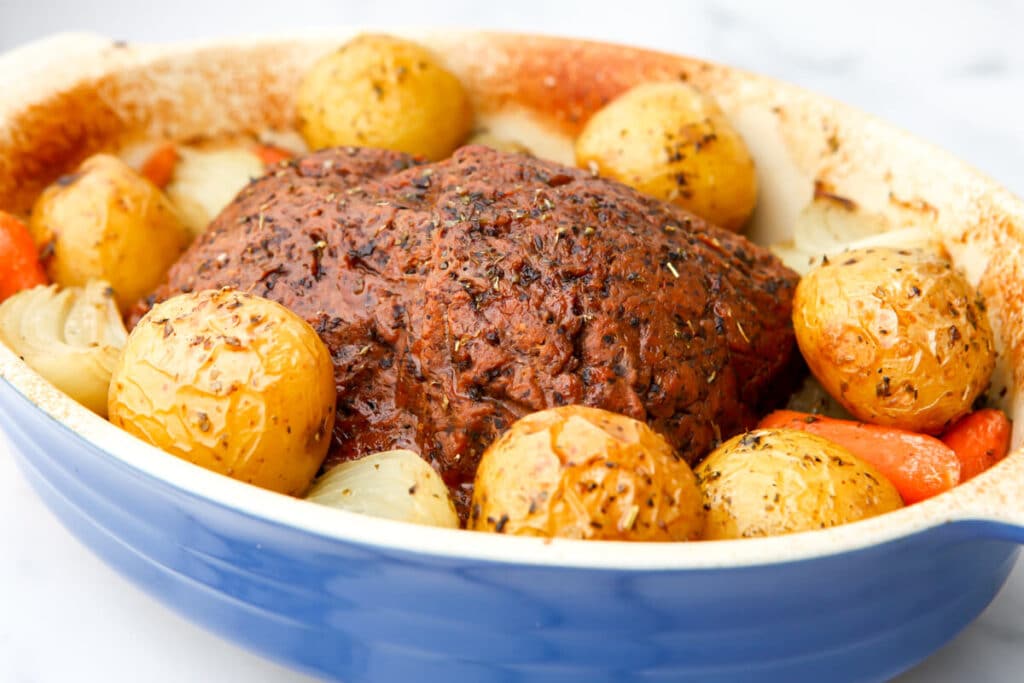 Vegan Pot Roast (Seitan Roast) The Hidden Veggies