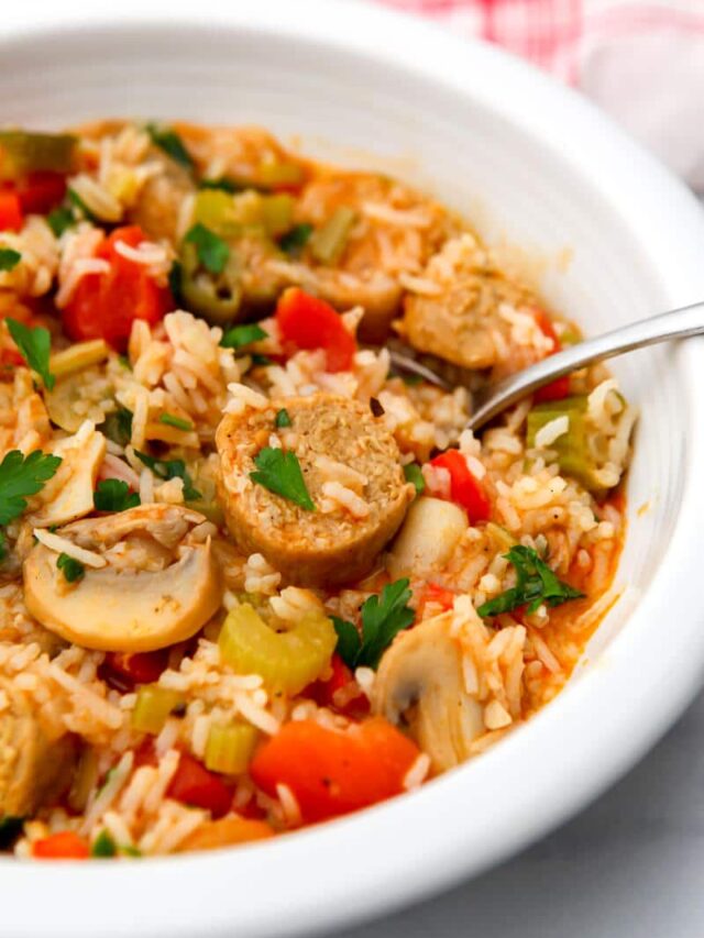 Spicy Vegan Jambalaya The Hidden Veggies