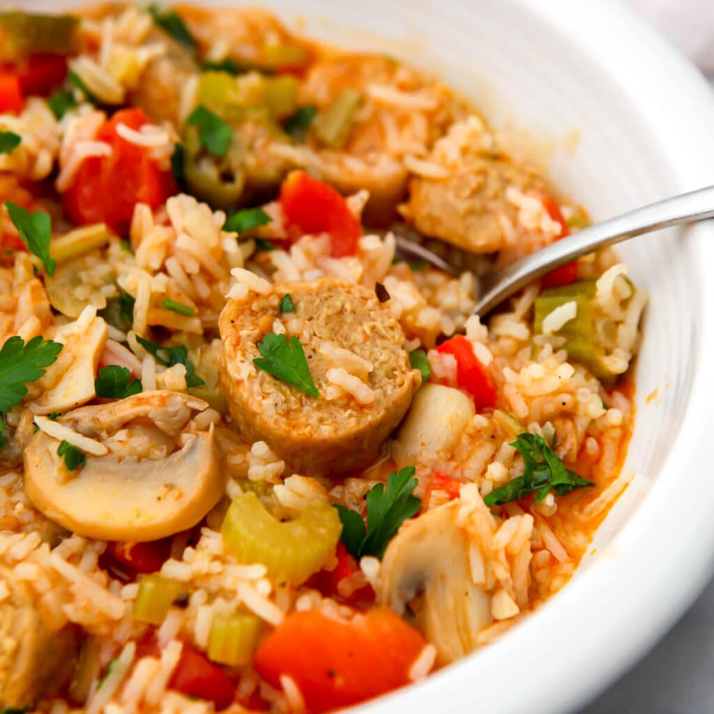 Vegan Jambalaya The Hidden Veggies