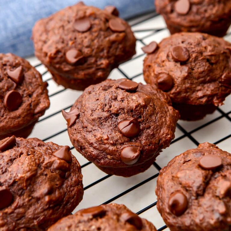 Vegan Chocolate Muffins The Hidden Veggies