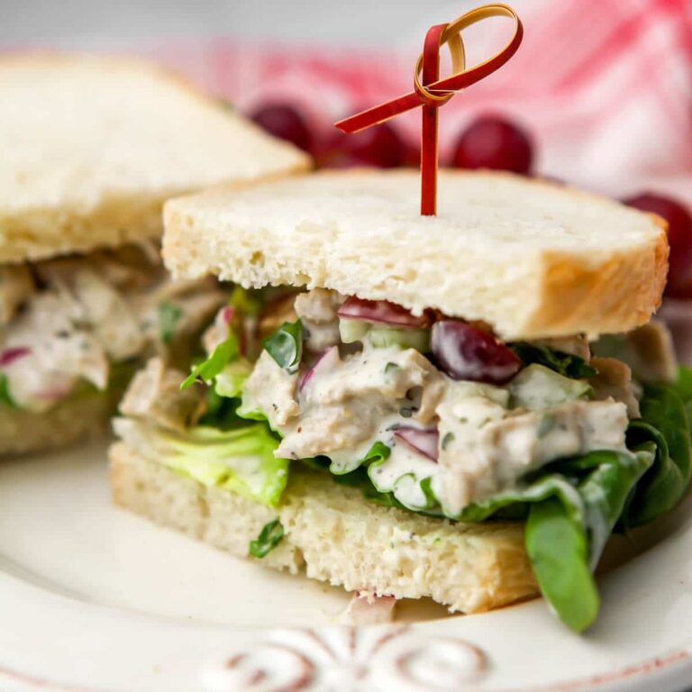 Vegan Chicken Salad Sandwich The Hidden Veggies