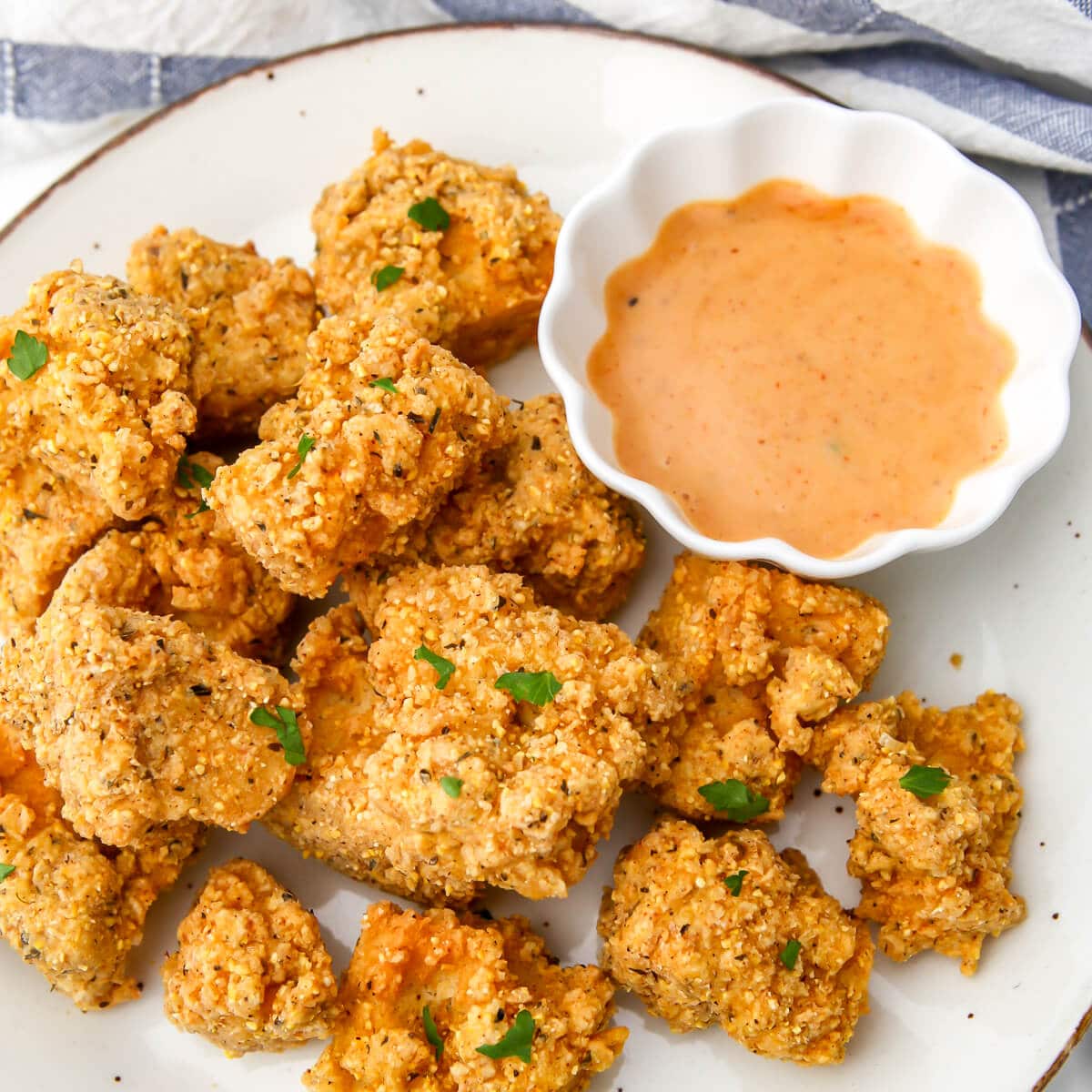 Tofu Fried Chicken - The Hidden Veggies