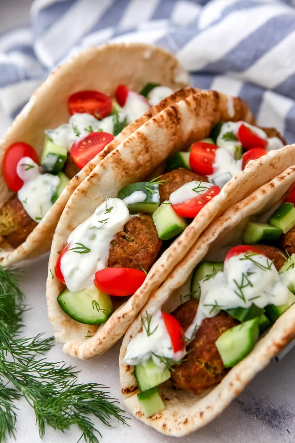 Falafel Gyro The Hidden Veggies