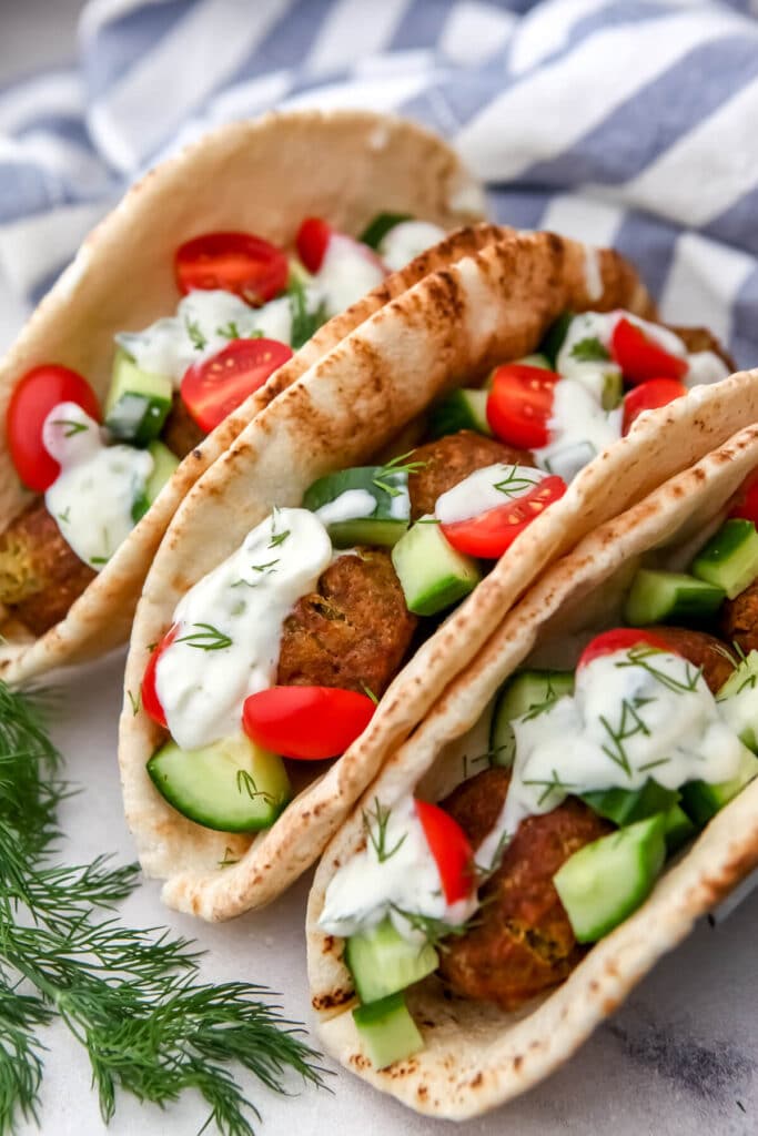 Falafel Gyro The Hidden Veggies