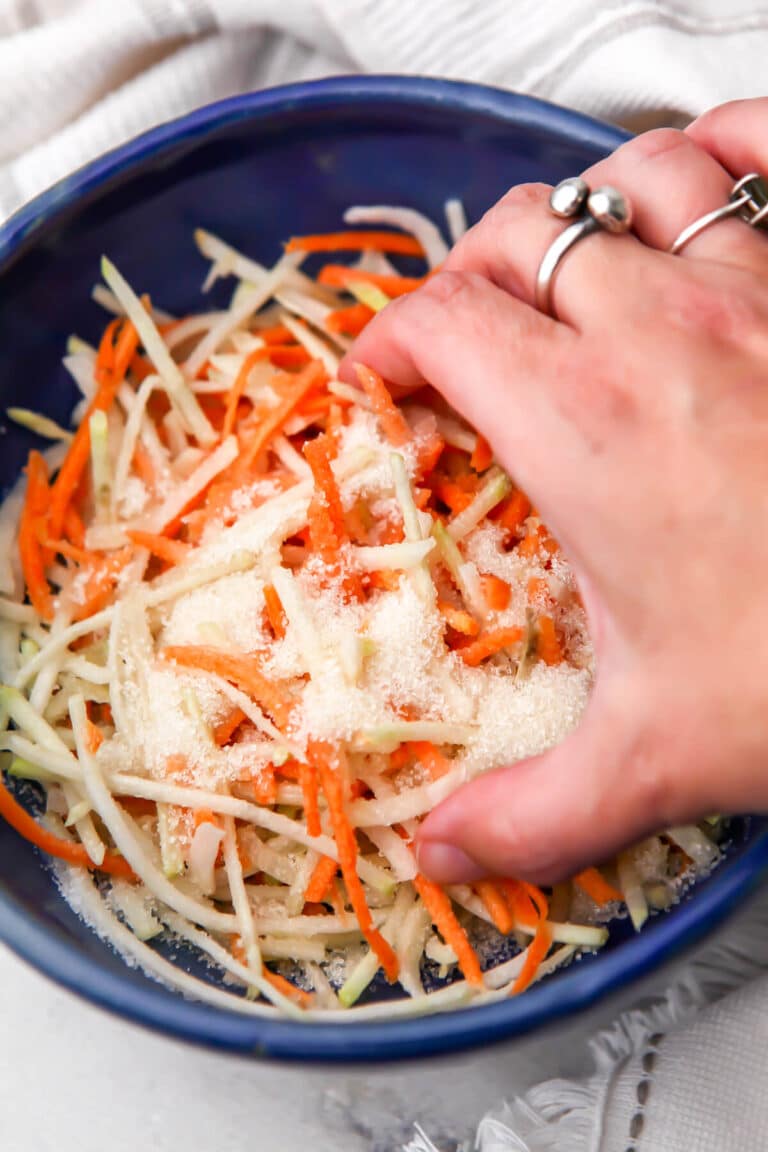 Easy Pickled Carrots and Daikon The Hidden Veggies