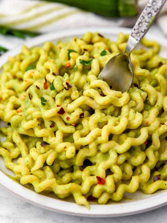 Easy Vegan Zucchini Pasta The Hidden Veggies