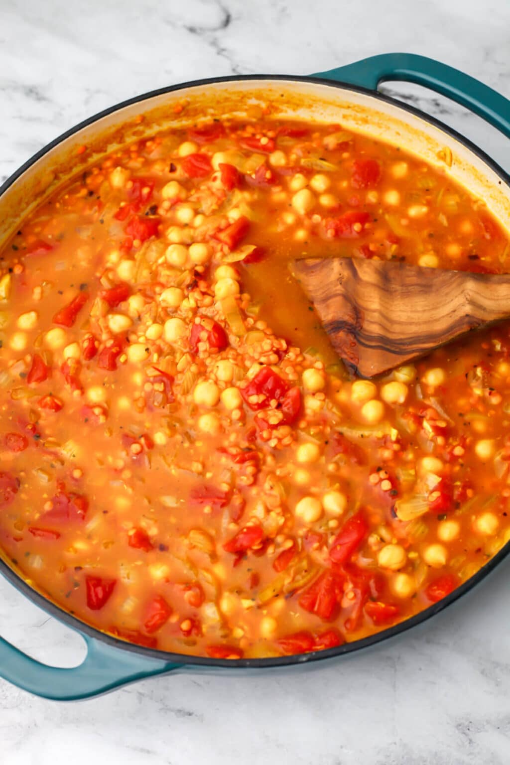 Chickpea Lentil Curry - The Hidden Veggies