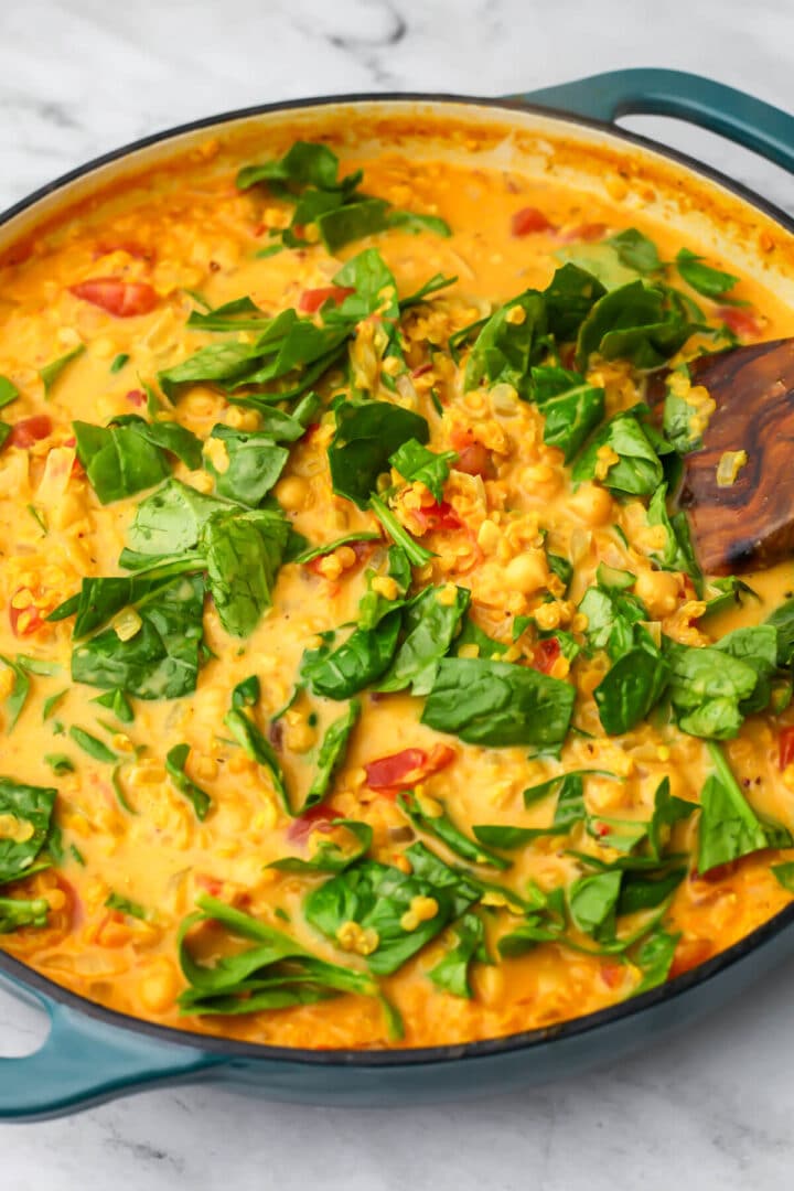 Chickpea Lentil Curry - The Hidden Veggies