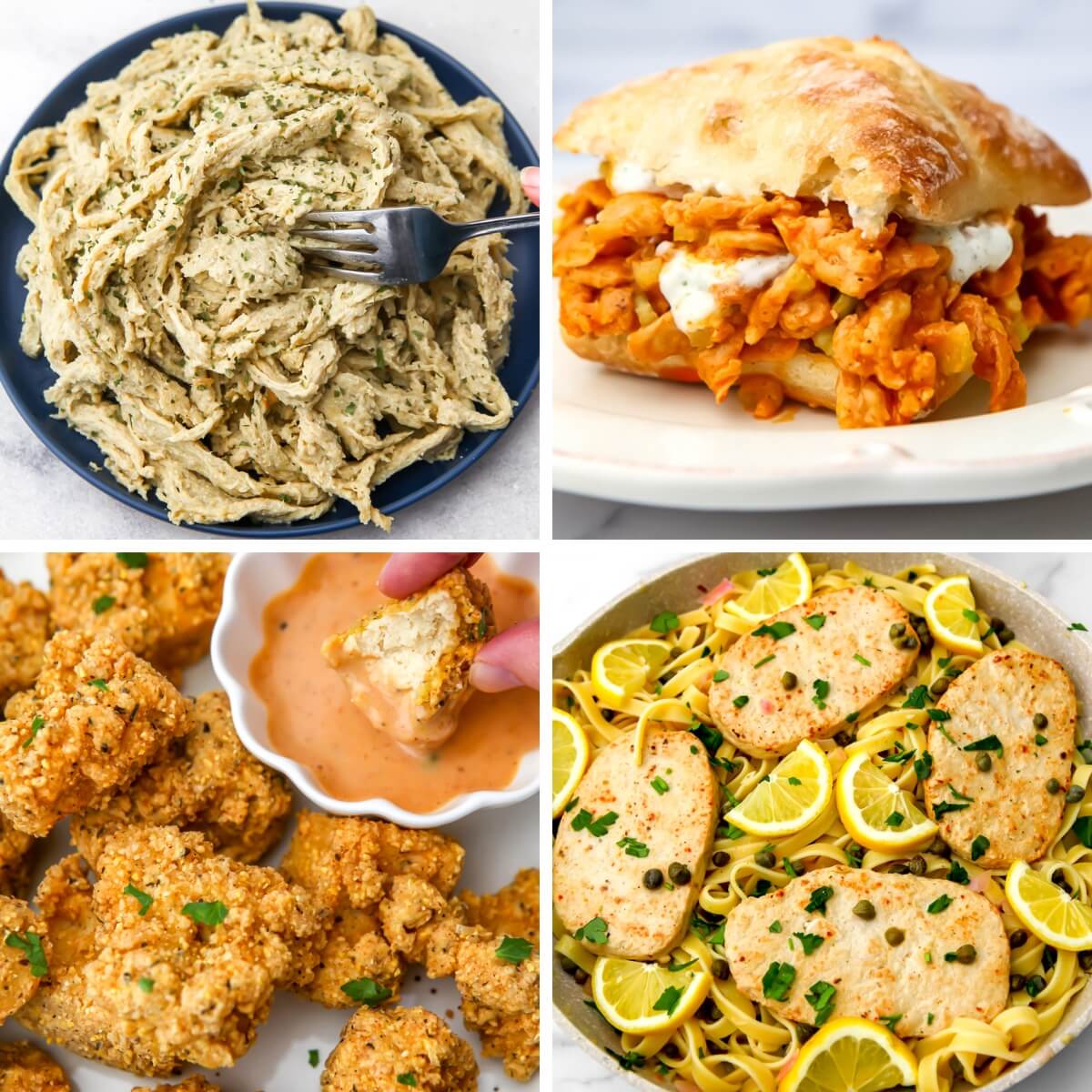 Vegan Chicken Substitutes The Hidden Veggies