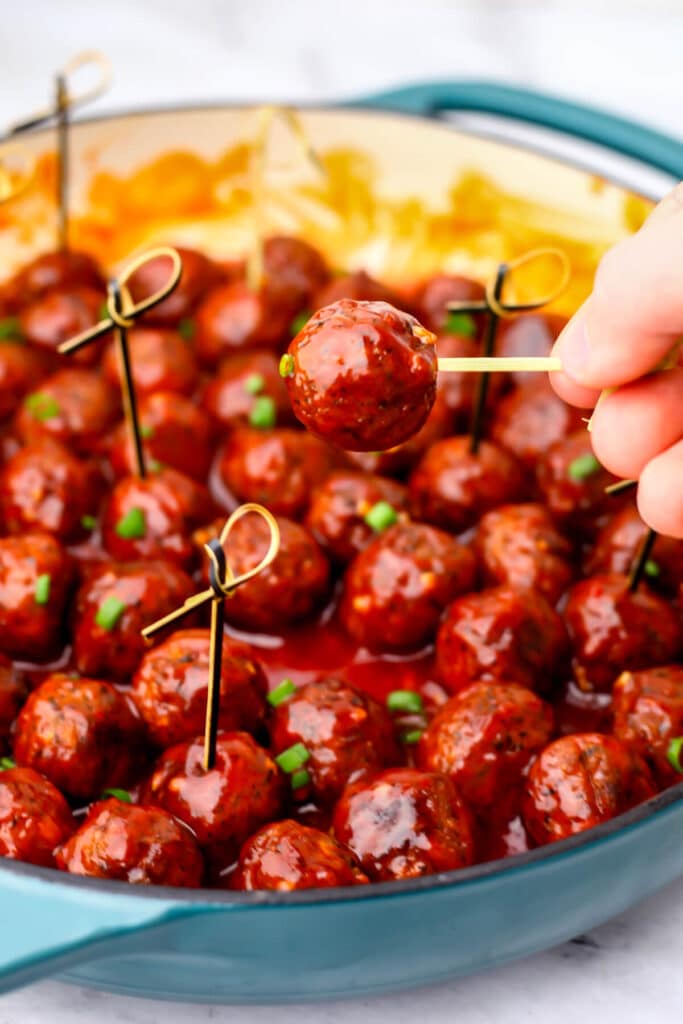 Vegan Meatball Sauce (Sweet and Spicy) The Hidden Veggies