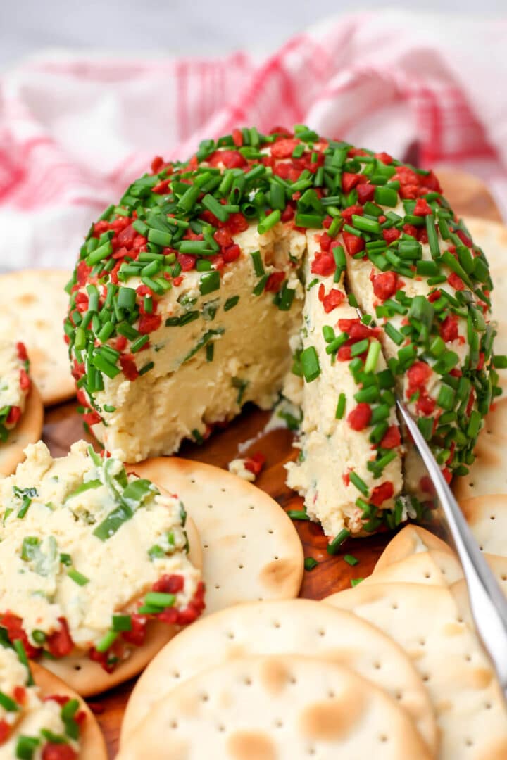 Vegan Cheese Ball The Hidden Veggies