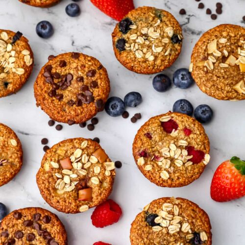 Blender Oatmeal Baked Oatmeal Cups The Hidden Veggies
