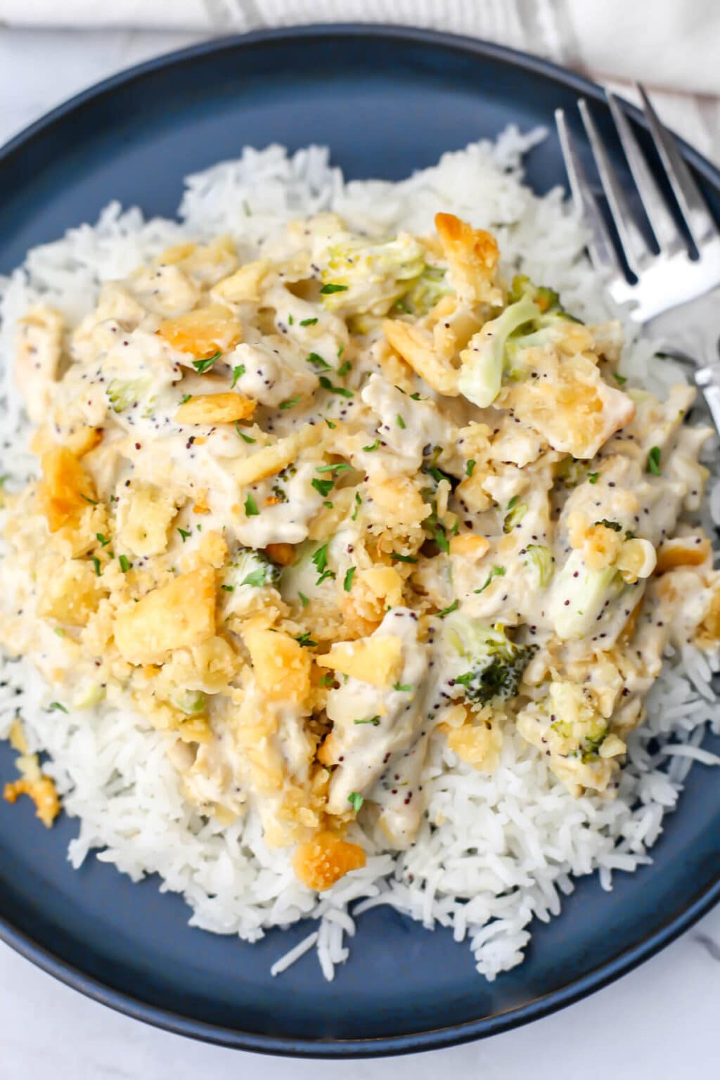 Vegan Chicken Broccoli Casserole The Hidden Veggies