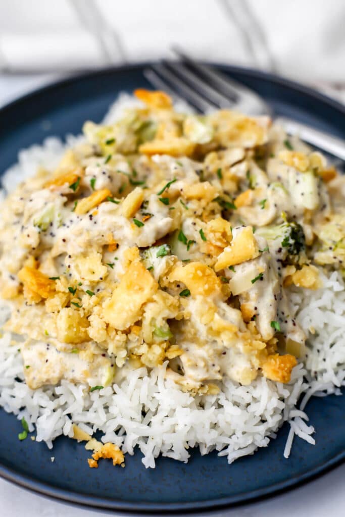 Vegan Chicken Broccoli Casserole The Hidden Veggies