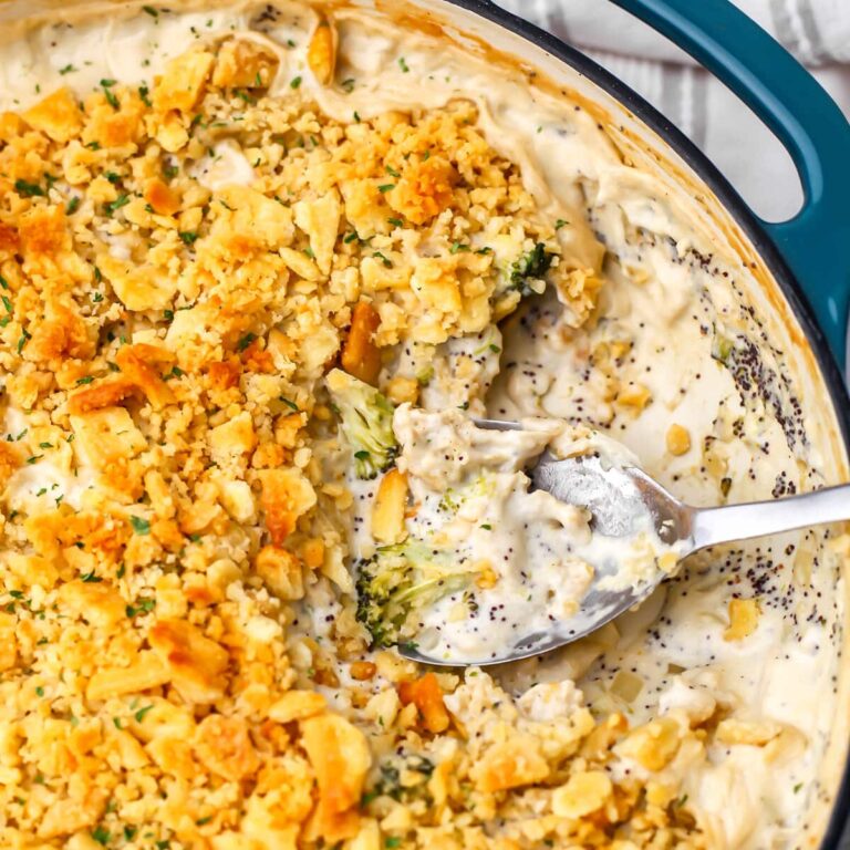Vegan Chicken Broccoli Casserole The Hidden Veggies