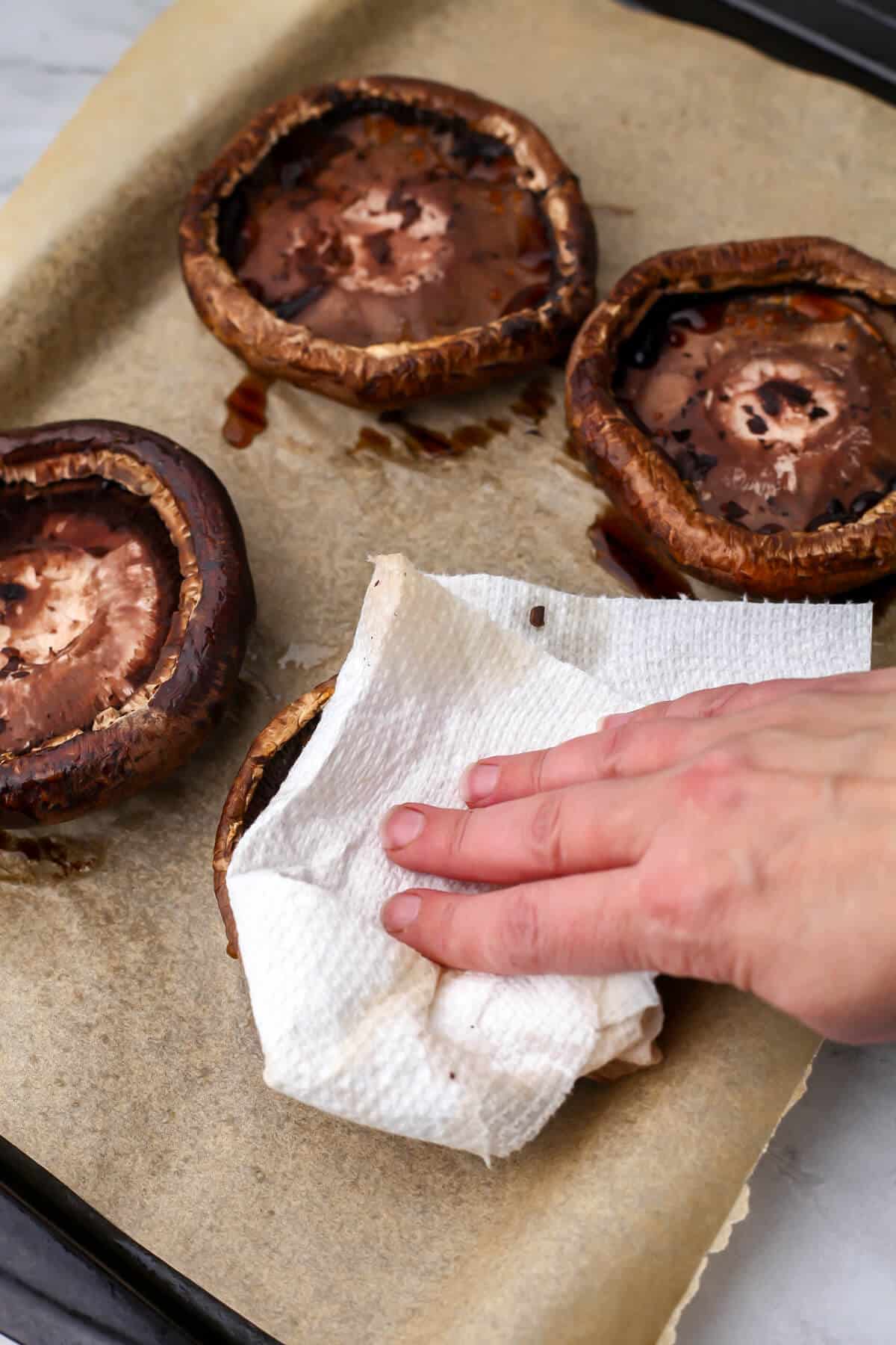 Vegan Stuffed Portobello Mushrooms - The Hidden Veggies